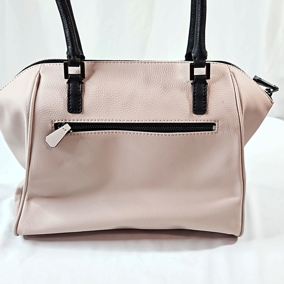 GUESS Pink Satchel & Matching Wristlet - Picture 5 of 9